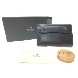 ▼▼ WILD SWANS WILD SWANS ワイルドワンズ メンズ 三つ折り財布  ダークブラウン Bランク