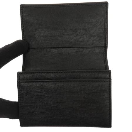  GUCCI グッチ 名刺入れ インターロッキングG 306717・203887 ブラック