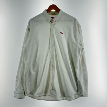  Supreme シュプリーム シャツ23AW ボックスロゴ sizeL ホワイト
