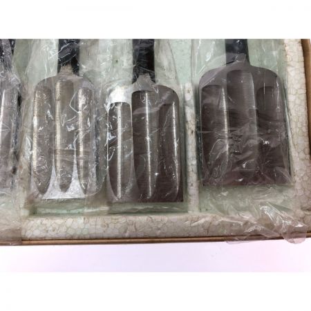   大工道具 のみ ノミ 一文字助守 別誂追入組鑿 10本セット ☆