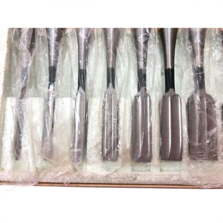   大工道具 のみ ノミ 一文字助守 別誂追入組鑿 10本セット ☆