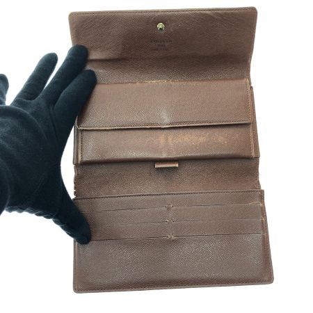  LOUIS VUITTON ルイヴィトン レディース 三つ折り長財布 モノグラム ポルトトレゾールインターナショナル M61215