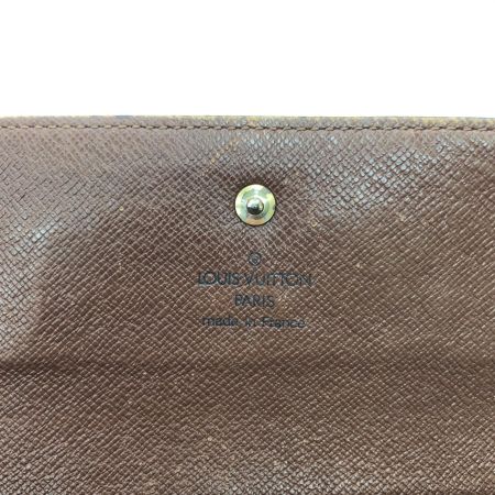 LOUIS VUITTON ルイヴィトン レディース 三つ折り長財布 モノグラム ポルトトレゾールインターナショナル M61215