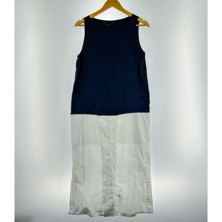  Maison Margiela マルタンマルジェラ MM6 ノースリーブワンピース S52CT0296 ブラック×ホワイト