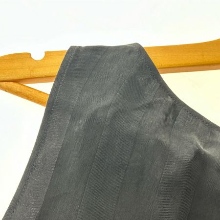  Maison Margiela マルタンマルジェラ MM6 ノースリーブワンピース S52CT0296 ブラック×ホワイト