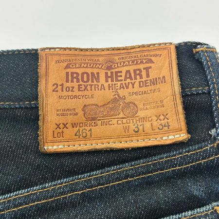  IRON HEART ジーンズ ジーパン21oz 461 ブルー