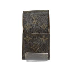 ▼▼ LOUIS VUITTON ルイヴィトン ユニセックス モノグラム シガレットケース エテュイ・シガレット M63024 ブラウン Bランク