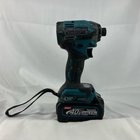 MAKITA マキタ インパクトドライバ 充電器・充電池1個・ケース付 40v 充電回数79回 TD002GRDX