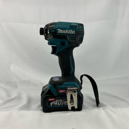 MAKITA マキタ インパクトドライバ 充電器・充電池1個・ケース付 40v 充電回数79回 TD002GRDX
