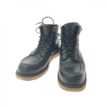  RED WING レッドウィング メンズブーツ ワークブーツ モックトゥ 27.5cm 8179 ブラック