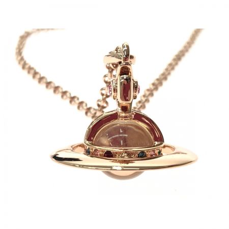  Vivienne Westwood ヴィヴィアン・ウエストウッド レディース アクセサリー タイニーオーブ ネックレス  ピンクゴールド