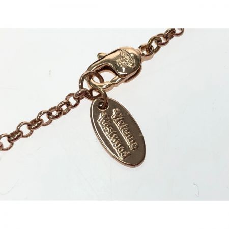  Vivienne Westwood ヴィヴィアン・ウエストウッド レディース アクセサリー タイニーオーブ ネックレス  ピンクゴールド