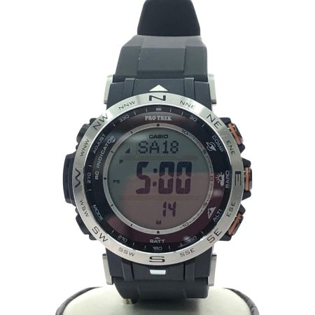  CASIO カシオ メンズ腕時計 デジタルウォッチ 電波ソーラー トリプルセンサー PRO TREK プロトレック PRW-30