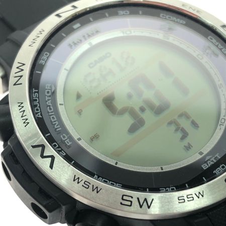  CASIO カシオ メンズ腕時計 デジタルウォッチ 電波ソーラー トリプルセンサー PRO TREK プロトレック PRW-30