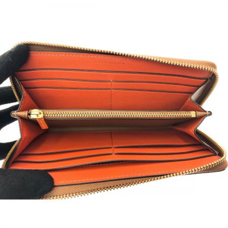  TORY BURCH トリーバーチ レディース長財布 ラウンドファスナー ロビンソン 54448 612 キャメル