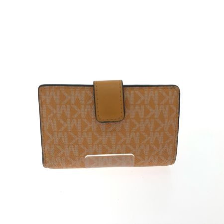  MICHAEL KORS マイケルコース レディース 二つ折り財布 アウトレット シグネチャー D35F8gtvf2bnymlt オレンジ