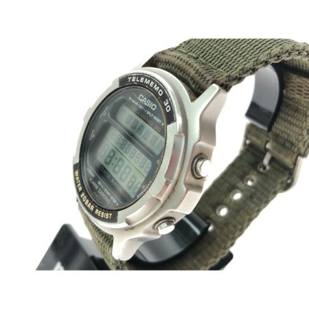  CASIO カシオ メンズ 腕時計 クオーツ デジタルウォッチ データバンク テレメモ スクリューバック DW-3200