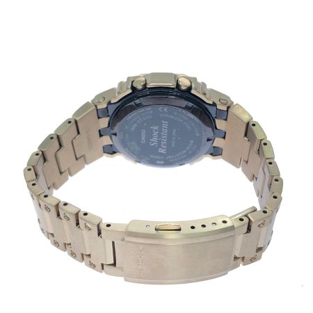  CASIO カシオ メンズ腕時計 ソーラー充電 デジタルウォッチ フルメタルゴールド スクエアフェイス Bluetooth GMW-B5000