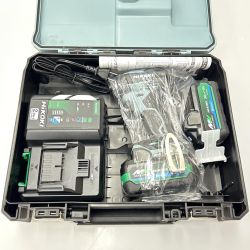 ▼▼ HiKOKI ハイコーキ インパクトドライバ コードレス式 36v 充電器・充電池2個・ケース付 WH36DD グレー Aランク