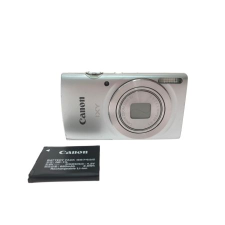  CANON キャノン コンパクトデジタルカメラ SDカード対応 予備バッテリー付属 コンデジ PC-2333 シルバー