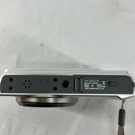CASIO カシオ デジタルカメラ 1410万画素(有効画素)  EX-ZS100 シルバー 取説・互換充電器付