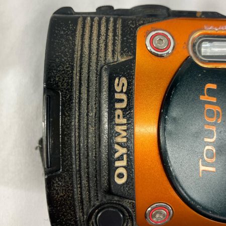 OLYMPUS オリンパス デジタルカメラ 1600万画素(有効画素) TG-860 ブラック×オレンジ 専用電池 取説・充電器付