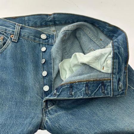  LEVI'S リーバイス ジーンズ ジーパンUSA製 バレンシア工場 ボタン裏555 501-0000 スカイブルー