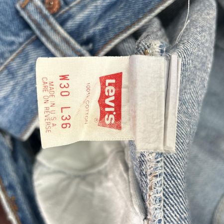  LEVI'S リーバイス ジーンズ ジーパンUSA製 バレンシア工場 ボタン裏555 501-0000 スカイブルー
