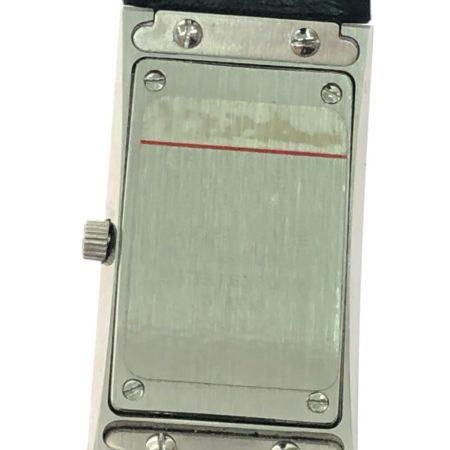  GUCCI グッチ レディース腕時計 クオーツ ブラック文字盤 レザーベルト 2400L