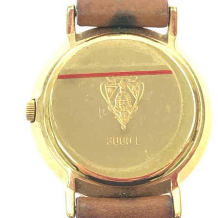  GUCCI グッチ レディース腕時計 クオーツ グリーン系文字盤 オールドグッチ Swiss made 3000L