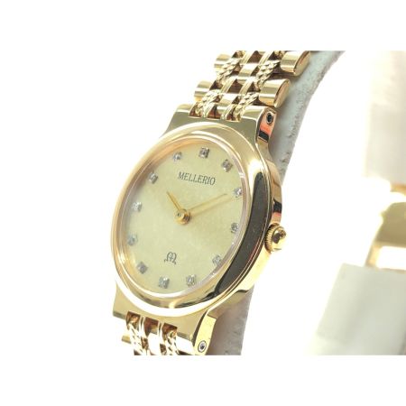  MELLERIO メレリオディメレー レディース腕時計 クオーツ K18 金無垢 総重量56.0g  0080008