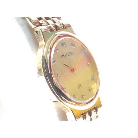  MELLERIO メレリオディメレー レディース腕時計 クオーツ K18 金無垢 総重量56.0g  0080008