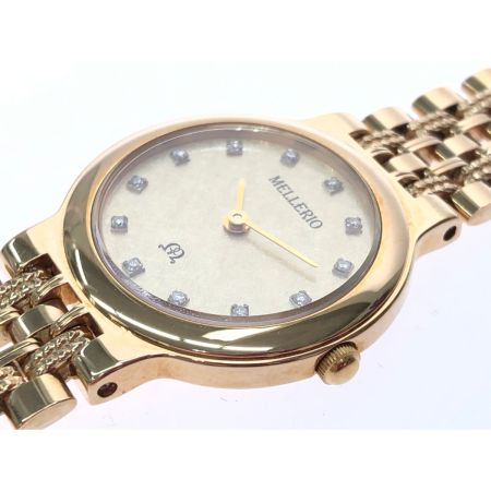  MELLERIO メレリオディメレー レディース腕時計 クオーツ K18 金無垢 総重量56.0g  0080008