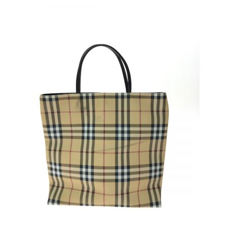  BURBERRY LONDON バーバリーロンドン レディース トートバッグ ノバチェック A4収納可  カーキ