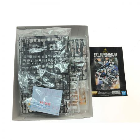  BANDAI バンダイ プレミアムバンダイ限定 MG ガンダムF91Ver.2.0バックキャノン装着型＆ツイン·ヴェスバー装着型