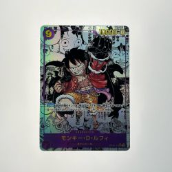 ▼▼  ワンピースカード モンキー・D・ルフィ OP09-119 SEC コミパラ Bランク