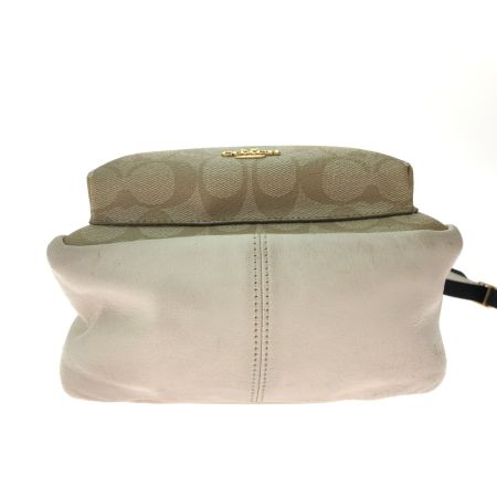  COACH コーチ レディース リュックサック シグネチャー アウトレット 小さめリュック F58315 ベージュ