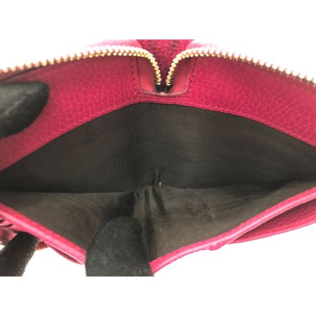  GUCCI グッチ レディース ラウンドファスナー スウィング ウォレッ 354497 ショッキングピンク