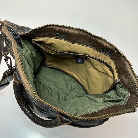  TOYS McCOY トイズマッコイ ヘルメットバッグ MCHILL LEATHERS 2WAY ブラウン