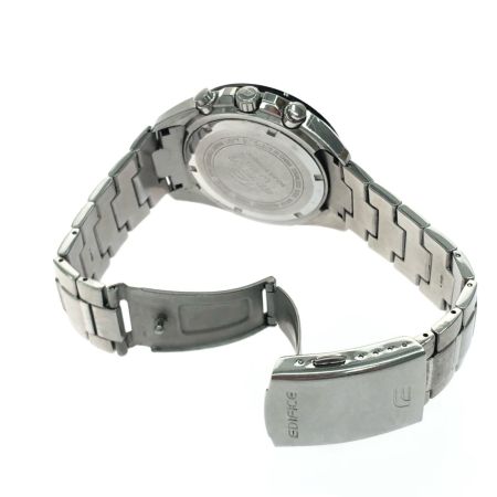  CASIO カシオ メンズ腕時計 ソーラー充電 クロノグラフ EDIFICE エディフィス デイト EFR-530SBBJ
