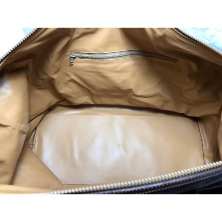  CELINE セリーヌ ユニセックス オールドセリーヌ マカダム柄 ボストンバッグ ブラウン