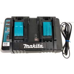 ▼▼ MAKITA マキタ 純正 急速 二口充電器 LED残量表示 9.6v 12v 14.4v バッテリー 対応 DC-18RD Aランク