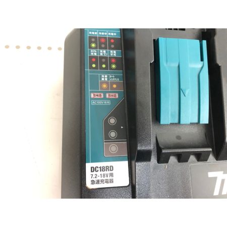  MAKITA マキタ 純正 急速 二口充電器 LED残量表示 9.6v 12v 14.4v バッテリー 対応 18V DC-18RD
