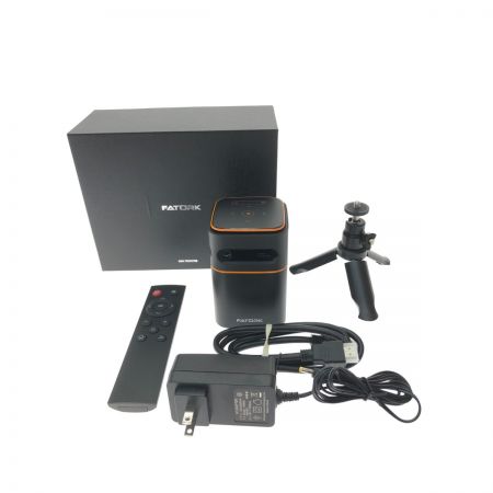  FATORK 小型モバイルプロジェクター ホームプロジェクター 200ANSIルーメン1080Pサポート 4K対応  D042