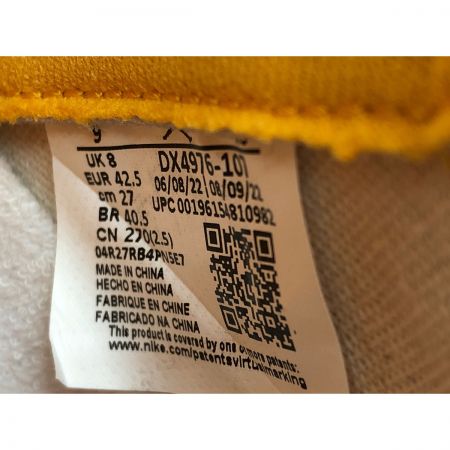  NIKE ナイキ メンズスニーカー ジョーダン エア シップ ホワイト ユニバーシティゴールド 27cm DX4976-107