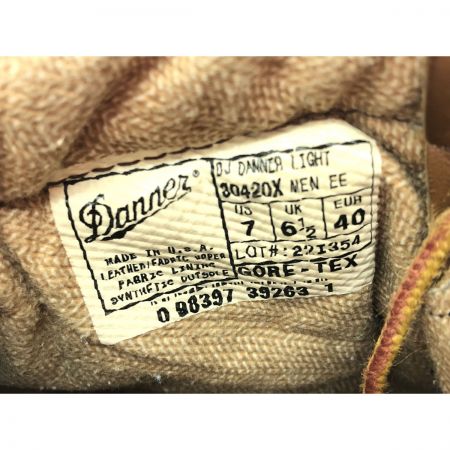  Danner ダナー メンズブーツ ワークブーツ Danner Light マウンテンブーツ GORE-TEX 25cm 30420X ブラウン
