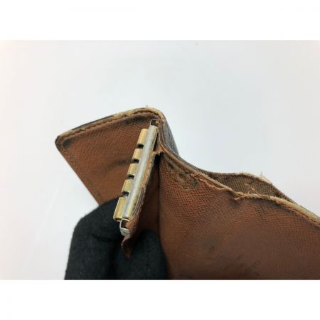  LOUIS VUITTON ルイヴィトン ユニセックス 4連キーケース モノグラム ミュルティクレ4 M62631 ブラウン