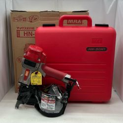 ▼▼ MAX マックス エアネイラ ケース付 高圧 HN-90N1 レッド Aランク