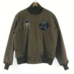 ▼▼ BUZZ RICKSON'S バズ リクソンズ タンカースジャケット SIZE XL オリーブ Bランク
