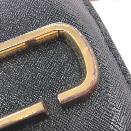 MARC JACOBS マークジェイコブス レディース 二つ折り財布 ザ スナップショット ミニ コンパクト ウォレット M0013360 ブラック